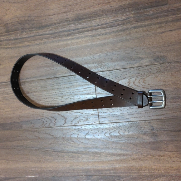 Kohl's Accessories Genuine Bonded Brown Leather Belt Poshmark